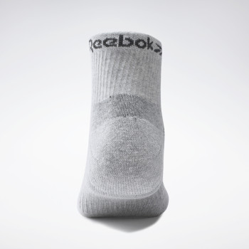 Reebok ຢ່າງເປັນທາງການ unisex SOCK ຖົງຕີນກິລາການຝຶກອົບຮົມອອກກໍາລັງກາຍພາຍໃນເຮືອນ 3 ຄູ່ H11292