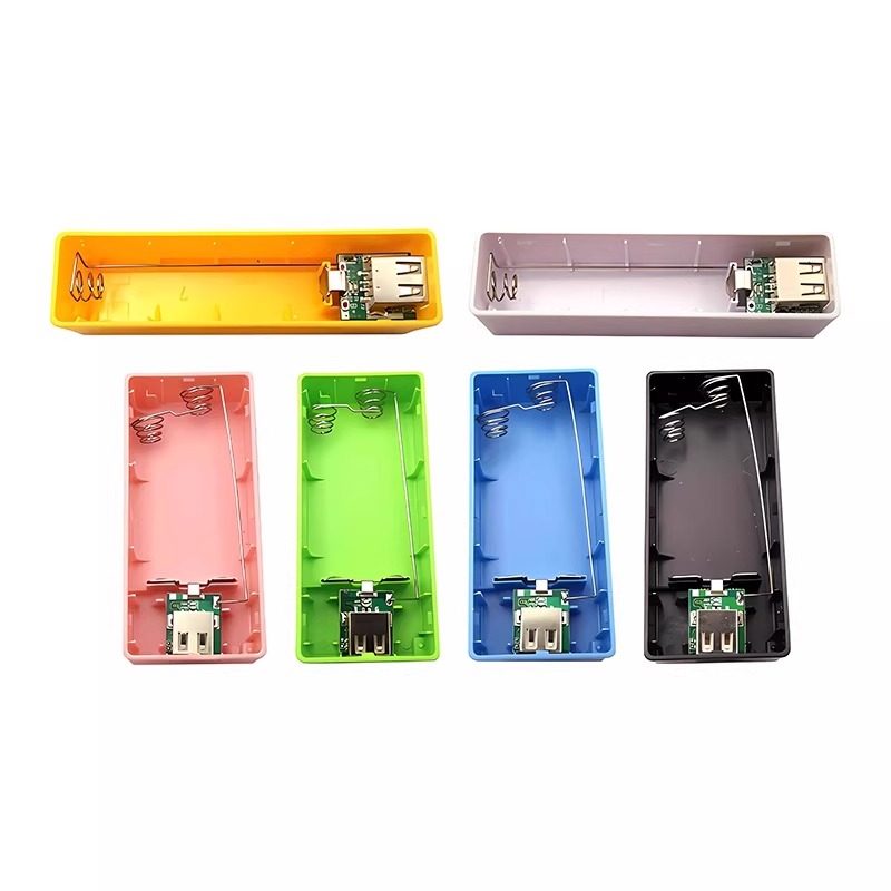 免焊便携移动电源盒子1/2节18650充电宝外壳套件铝壳升压板diy,淘宝优惠券,粉丝福利购,淘宝优惠卷