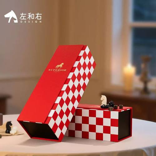 2026马年红酒包装礼盒包装新款单支红酒盒高档红酒瓶礼盒空盒 - 图1