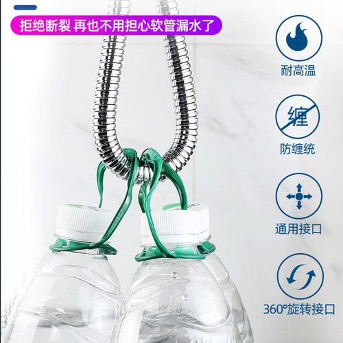 花洒软管防爆浴室淋浴管喷头通用连接管热水器水管高标出水管家用 - 图2
