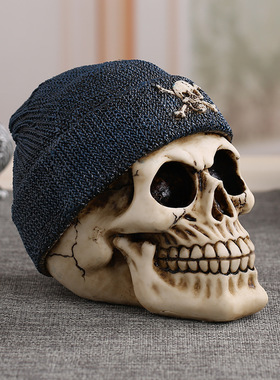 创意个性家居饰品骷髅头骨饰品摆件雕塑教学模型装饰小摆件饰品