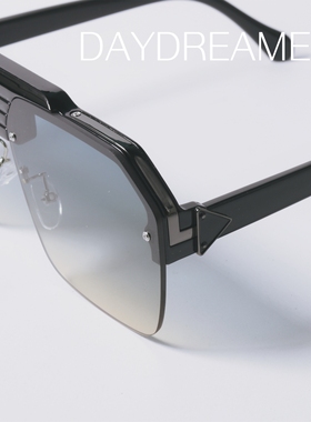 小众无框飞行员式UV400太阳眼镜