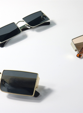 工业风墨镜uv400金属元素