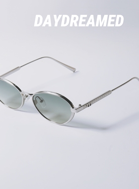 轻奢风可配近视渐变色椭圆形墨镜