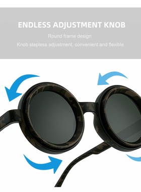 可调节深浅黑科技偏光UV400墨镜