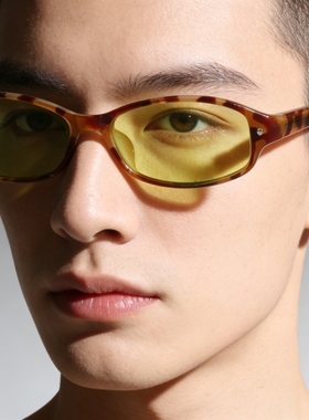 复古UV400偏光近视墨镜