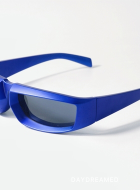 Y2K未来感赛博朋克环绕设计墨镜