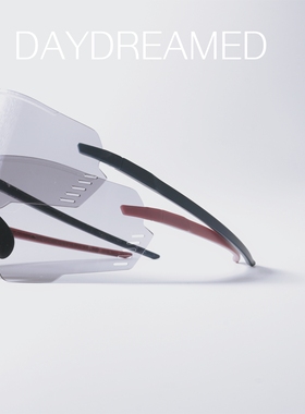 环绕机能风小众骑行无框太阳眼镜