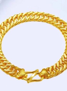 新款金色男士老板链52