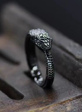 ins小众戒指暗黑爆款高级