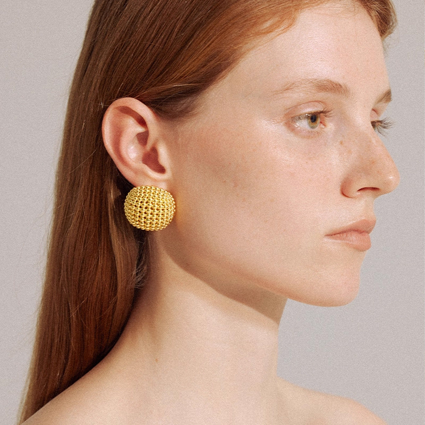 Wens【明星同款】Ball系列镂空圆球耳环耳饰女轻奢生日礼物送女友,淘宝优惠券,粉丝福利购,淘宝优惠卷