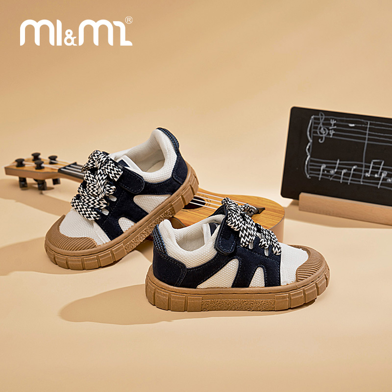 m1m2西班牙童鞋儿童板鞋新款男童休闲鞋网布低帮女童运动鞋波普风 - 图2