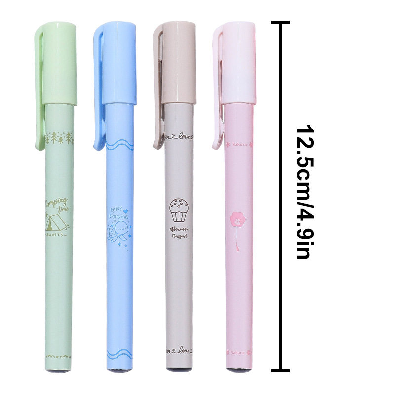 直液式速干大容量钢笔小学生莫兰迪卡通一次性可擦蓝色水性笔,淘宝优惠券,粉丝福利购,淘宝优惠卷