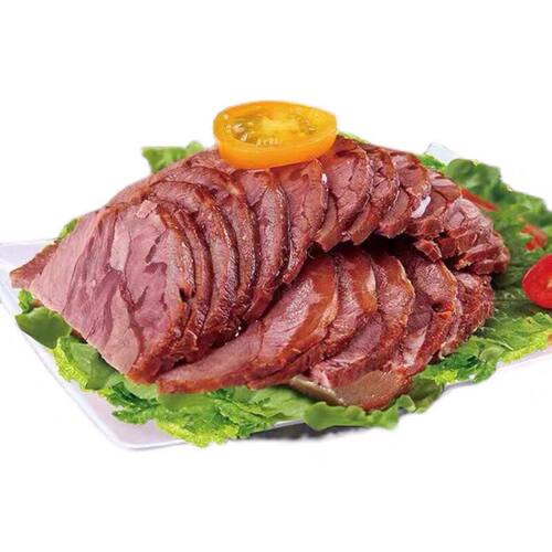 【熟牛肉】内蒙古酱牛肉健身五香黄牛腱子肉熟食真空卤味开袋即食 - 图3