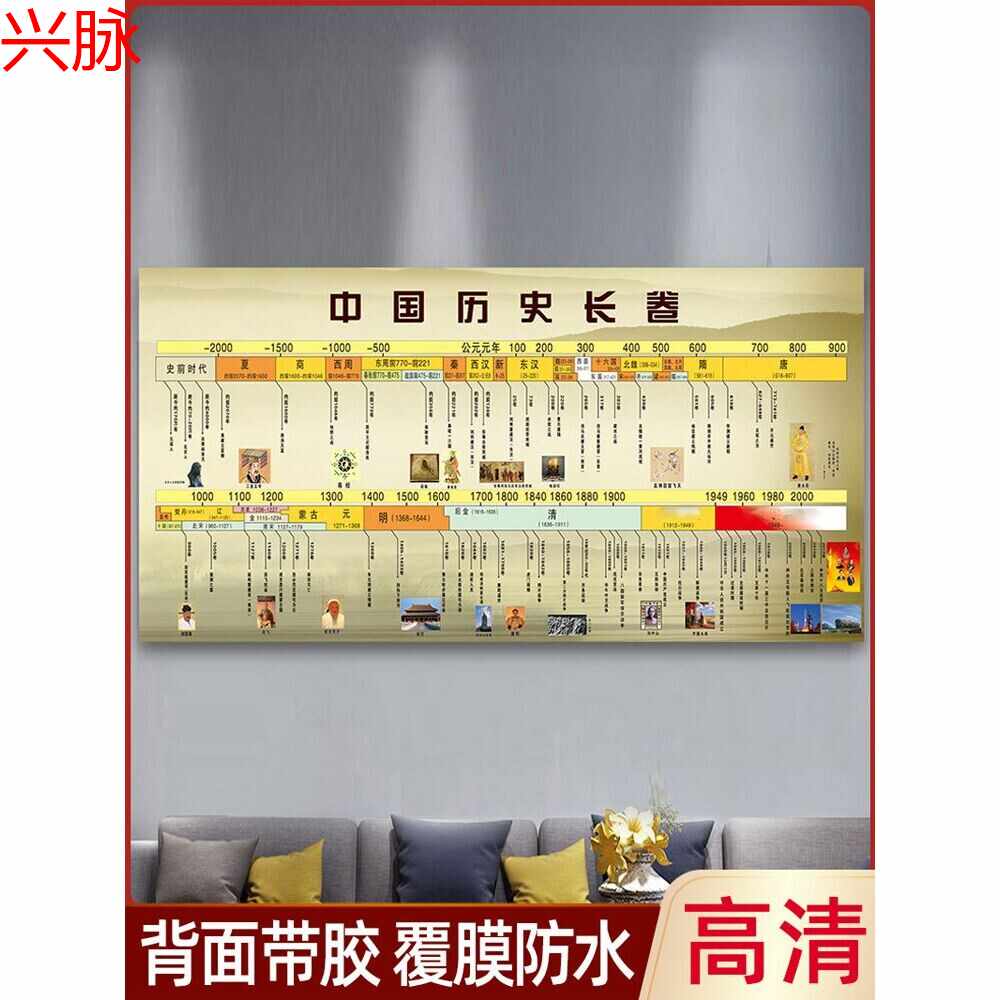 中国历史朝代图 新人首单立减十元 21年7月 淘宝海外