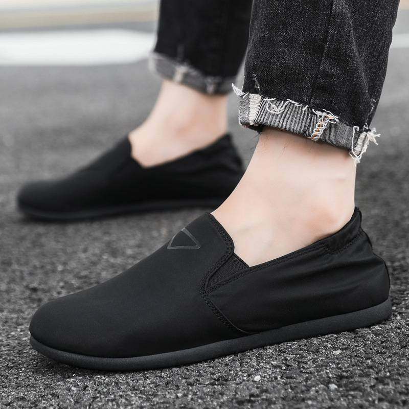 裕源鞋业男士鞋子透气新款休闲鞋男平跟纯色男鞋福鞋男豆豆鞋潮,淘宝优惠券,粉丝福利购,淘宝优惠卷