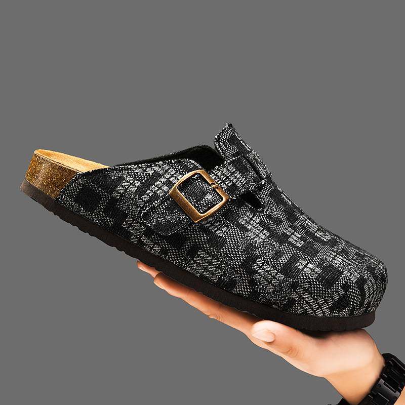 青岛福客来老爹鞋女士爆款侣冬季勃肯鞋男士包头软木底拖鞋女生韩,淘宝优惠券,粉丝福利购,淘宝优惠卷