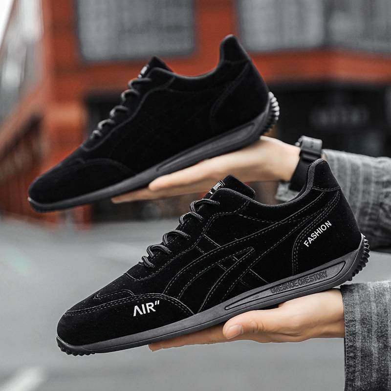 青岛福客来秋季新款男士运动鞋透气轻便平底户外跑步鞋纯色板鞋男,淘宝优惠券,粉丝福利购,淘宝优惠卷