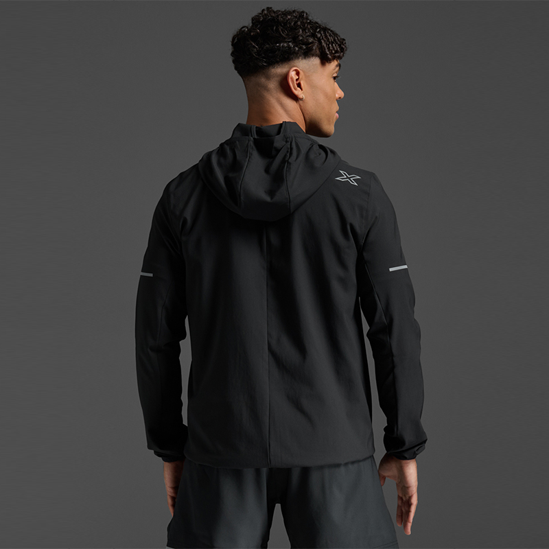 2XU Aero系列运动跑步外套透气防水防风男户外专业马拉松软壳夹克