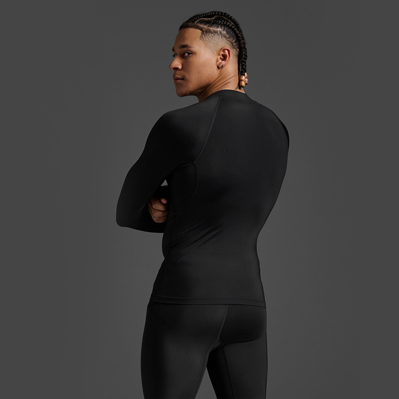2XU 燃烧系列长袖上衣滑雪压缩衣男速干秋冬户外跑步紧身保暖加绒