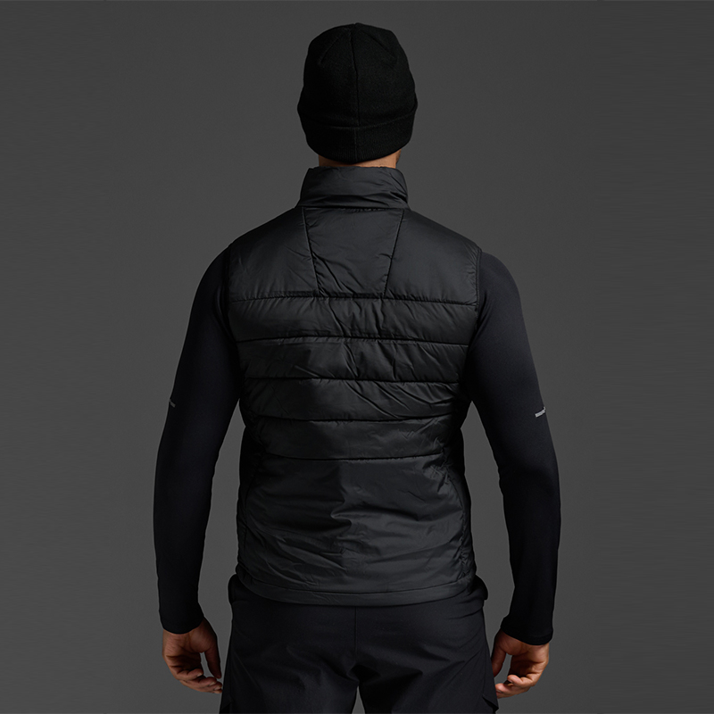 2XU Commute系列男士运动户外加厚防风秋冬保暖马甲跑步轻盈透气