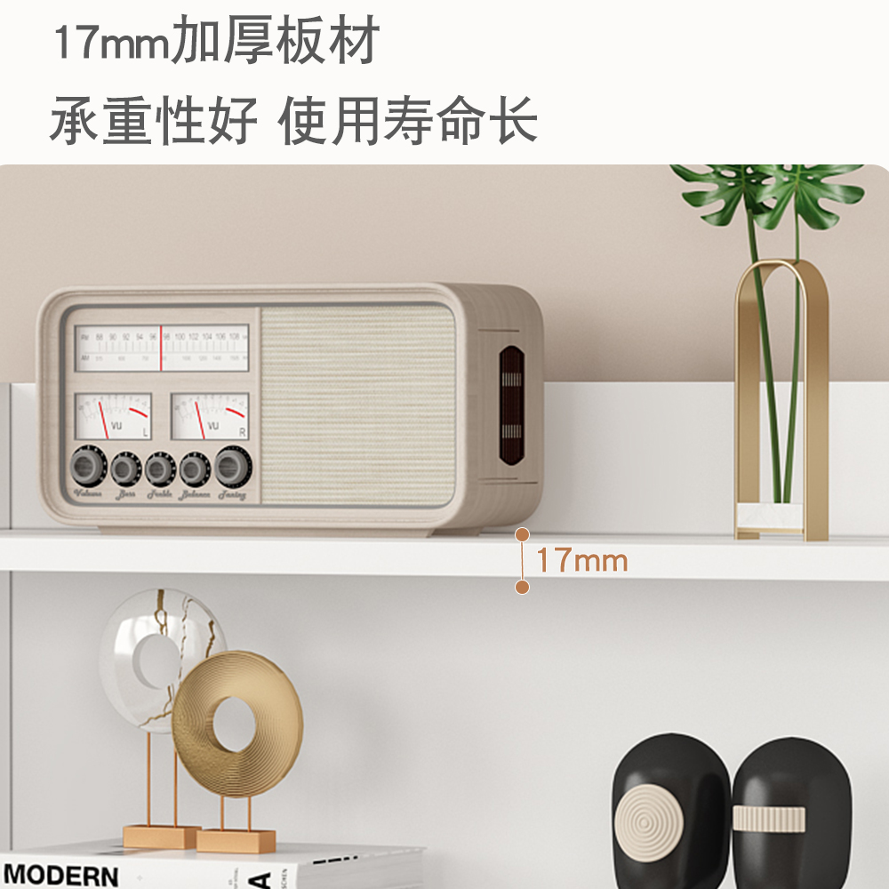 实木儿童书架绘本架落地靠墙储物柜客厅家用简易书柜多层置物架 - 图1