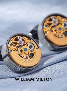 WILLIAMMILTON上弦机芯高端袖扣