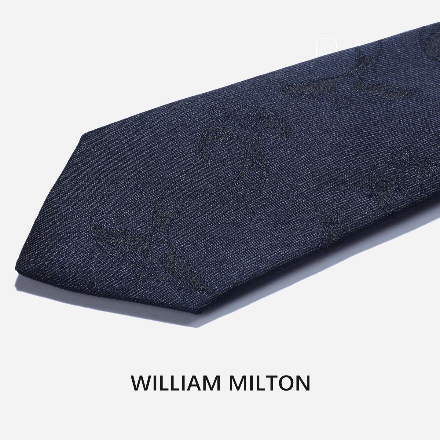 WILLIAM MILTON飞燕衔春真丝暗纹免打结领带男士轻奢商务拉链礼盒,淘宝优惠券,粉丝福利购,淘宝优惠卷