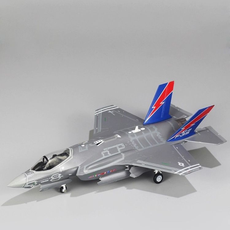 1:72垂直起降1:72美国F35B战斗机F35合金飞机模型F35C舰载型F35A - 图3