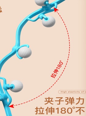 手动颈椎按摩器夹脖子颈部腰背部多功能滚轮肩颈仪揉捏家用小神器