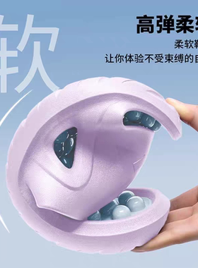 日本足部按摩拖鞋指压足底按摩器