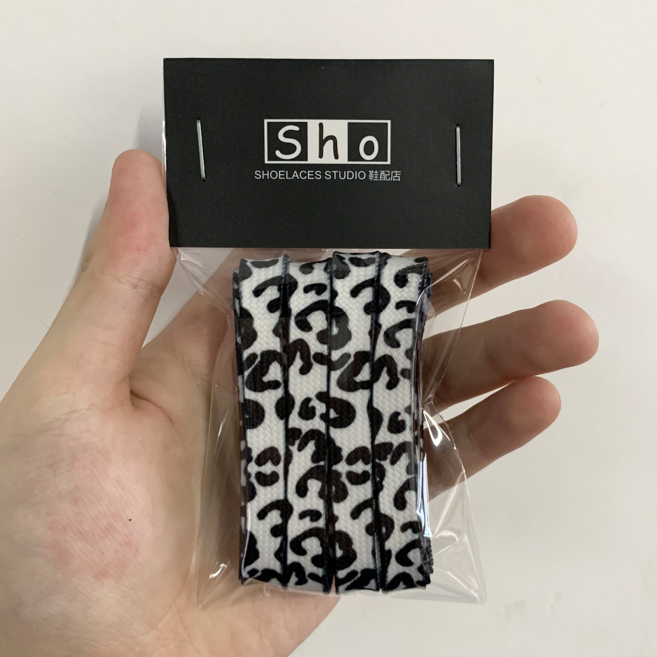 Ggdb做旧小脏鞋适用白豹纹鞋带星星脏脏鞋扁鞋带原装男女