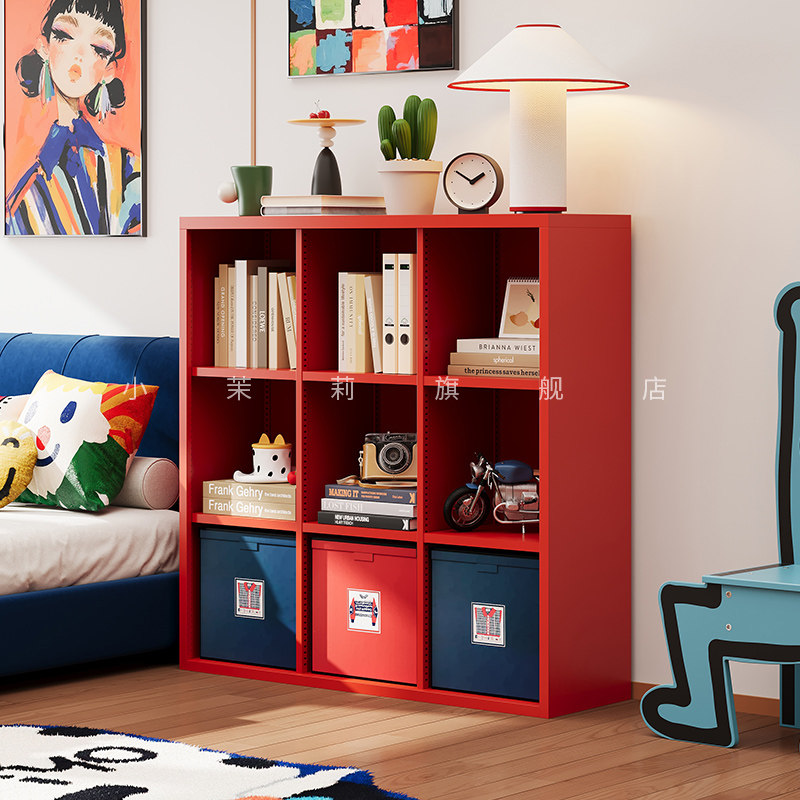 金属ins风床边柜卧室创意床头柜中古包豪斯铁皮收纳柜卧室电视柜,淘宝优惠券,粉丝福利购,淘宝优惠卷