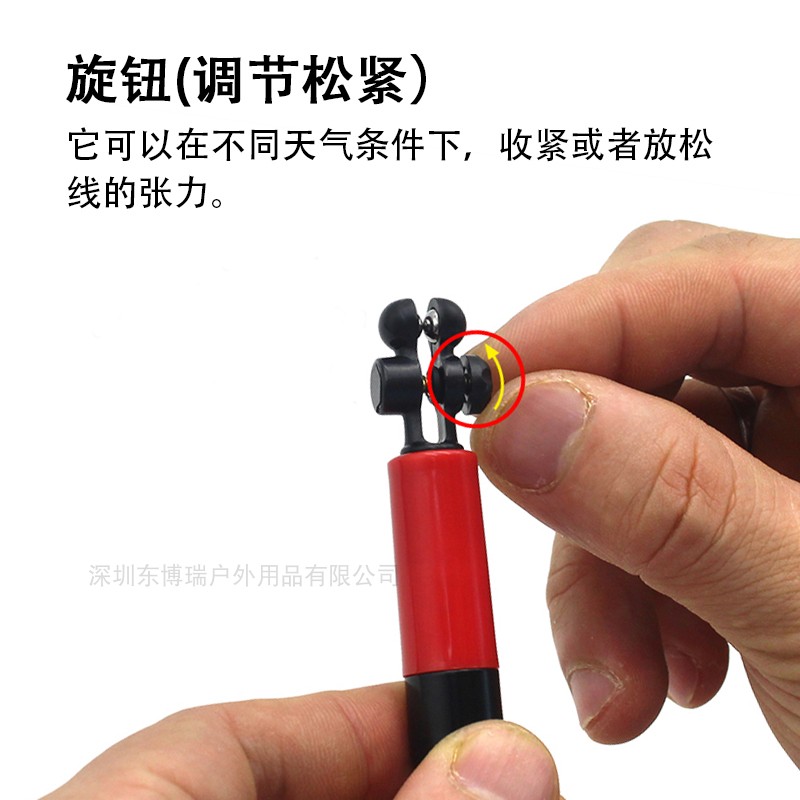 欧式库钓金属可调节软链摇摆器张紧器海竿支架报警器配件渔具用品 - 图1