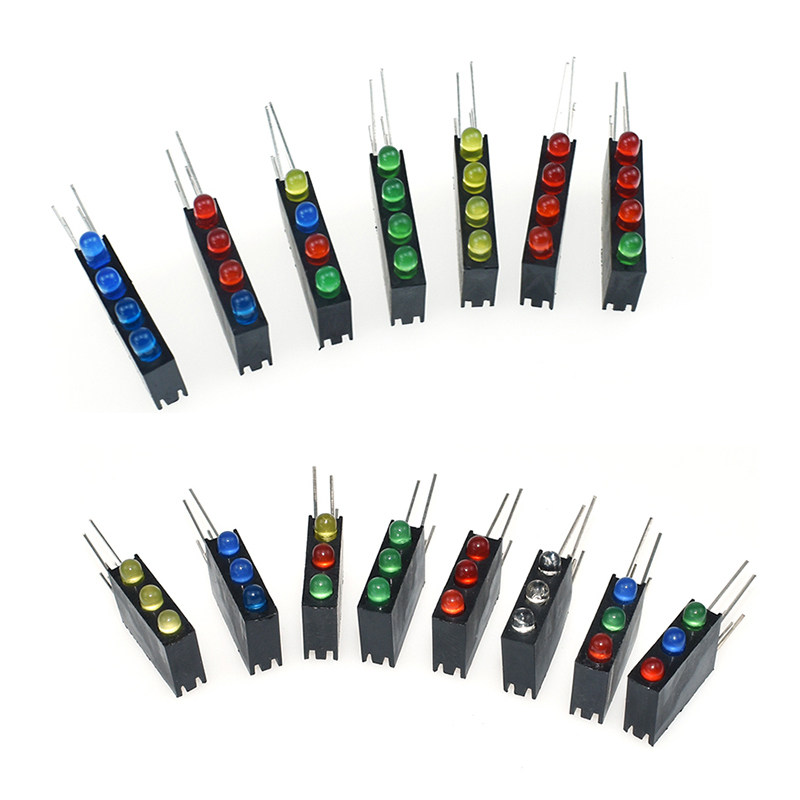3mm单孔2/3/4孔led指示灯座含灯带座连体LED固定座发光二极管灯座,淘宝优惠券,粉丝福利购,淘宝优惠卷