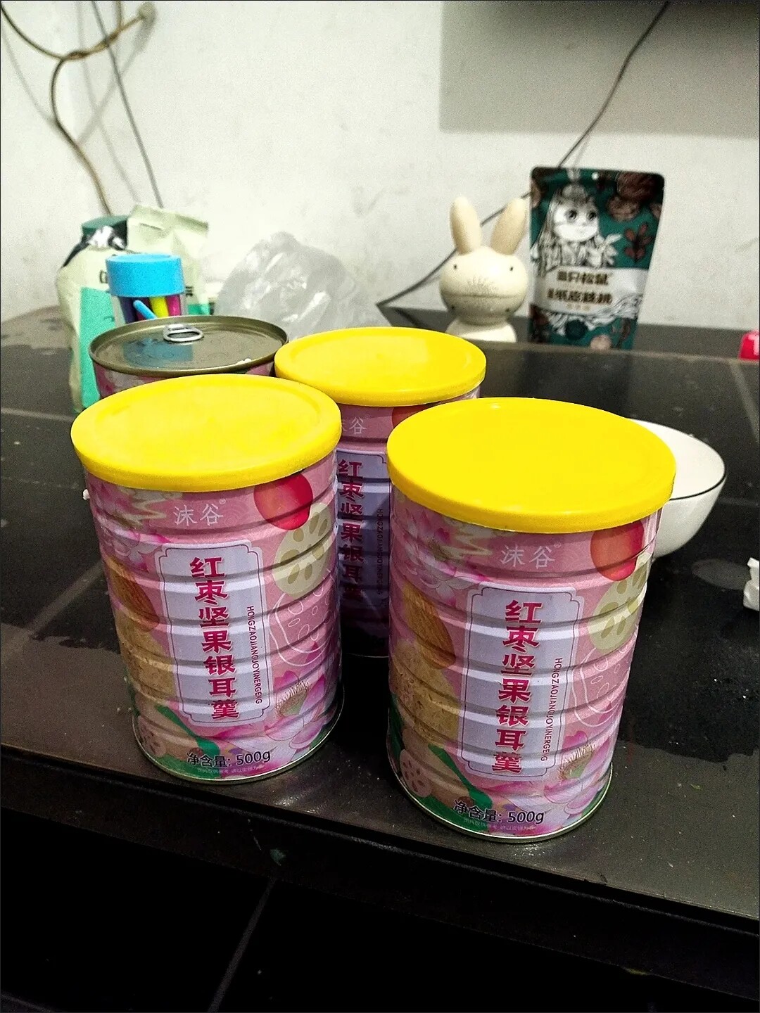【抢】沫谷红枣坚果银耳羹坚果水果养胃轻食代餐速溶免煮