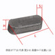 Gb1096 carbon steel A3 flat key pin