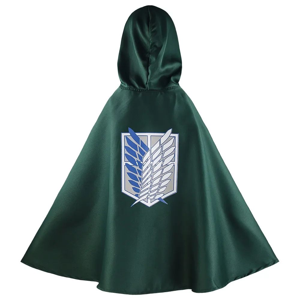 Anime Attack Cloak Shingeki No Kyojin Scouting Legion Cospla - 图0