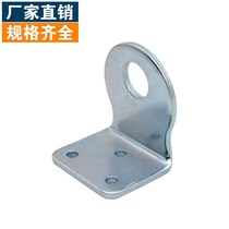 Thickened galvanized door nose lock door hanging buckle 90 degrees right angle to buckle iron door wooden door bag buckle door with accessories
