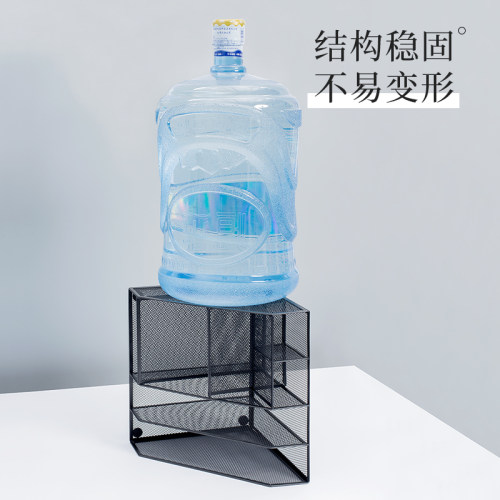金属文件框文件架放置架铁质多层文件夹架收纳盒立式办公桌书架文件筐桌面文具资料收纳置物架子书立用品大全 - 图2