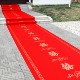 Red carpet one-time wedding scene decoration