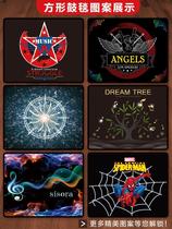 Rack Subdrum Electronic Drum Ground Mat Non-slip Jazz Special Home Soundproofing Drum Blanket Thickened Shock Absorbing Drum Ground Mat