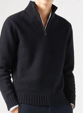 2025 Station Men's Knitwear Men's Woven Warm Knitwear Spot