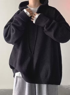 Hong Kong Style Hooded Men's 2025 Japanese Style llege Style