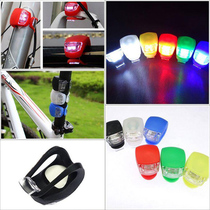 1pcs Led flash Bike Lights Silicone Bicycle Cycling accessor