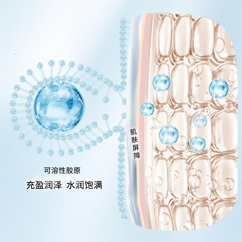 悦肤达次抛精华补水4d玻尿酸胶30支 reveda悦肤达液态精华