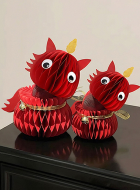 【暴富马】2026马年吉祥物摆件客厅玄关桌面新年装饰品氛围感布置