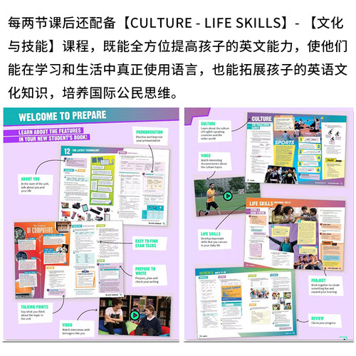 【顺丰包邮】剑桥英语考试Prepare教材1 2 3 4 5 6 7 8 9级别A1 A2 B1 B2原版进口KET PET FCE备考用书中学国际少儿考级教师送音频 - 图2