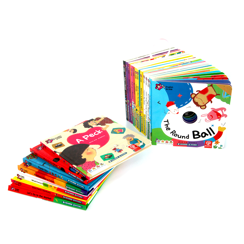 小开本 甜心英语 Honey English20册英文原版绘本儿童宝宝英语早教图画书幼儿园启蒙好习惯0-3-6岁益智纸板图书