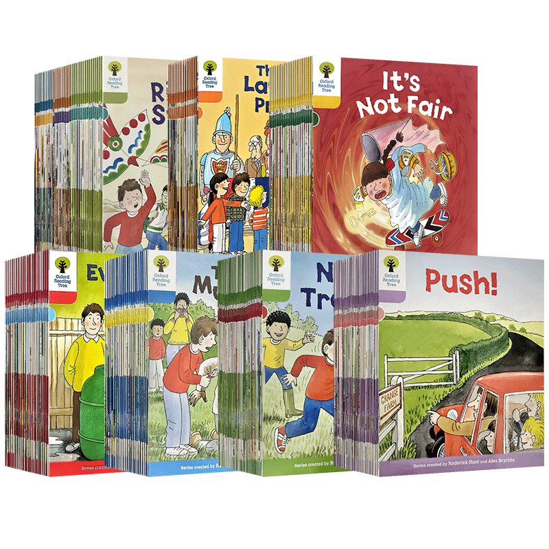 正版牛津阅读树校园版 牛津树英语分级绘本全套Oxford reading tree  拓展阅读口语表达 Biff, chip and Kipper Stories喜马拉雅